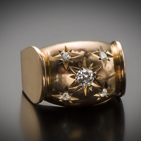 Bague diamants (vers 1940)