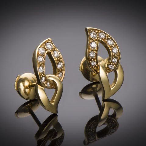 Boucles d’oreilles Piaget diamants