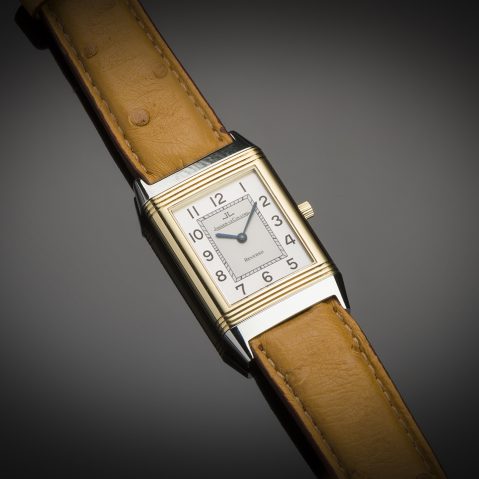Montre Jaeger LeCoultre Reverso Classique or acier