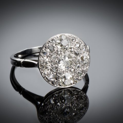 Bague diamants Art Déco