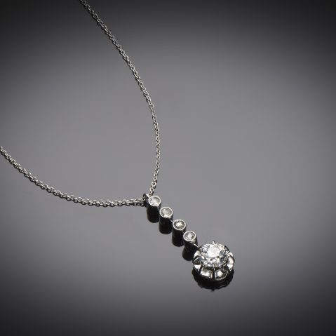 Collier diamants Art Déco (vers 1930)