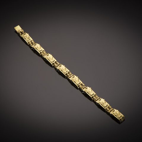 Bracelet Art nouveau (vers 1900)