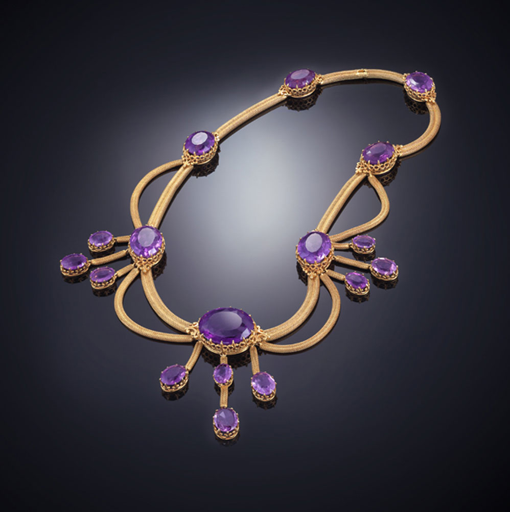Louis Philippe Ier amethysts necklace (1830 – 1848)-1