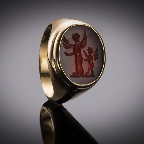 Roman intaglio ring (2nd – 3rd century AD)