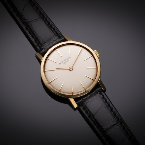 Patek Philippe watch circa 1965 (with extract from the registers)