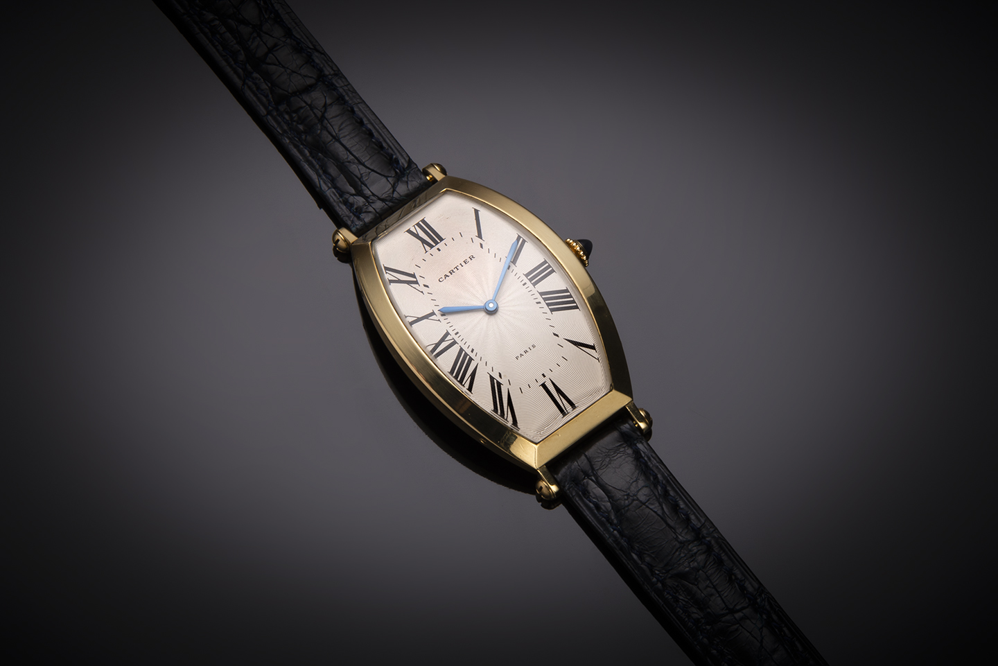 Cartier gold watch-1