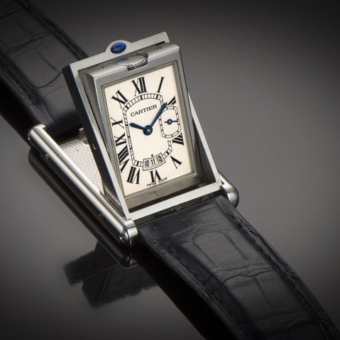 Cartier basculante watch XL