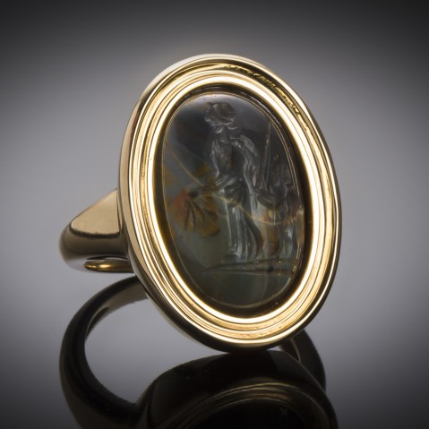 Roman intaglio ring (2nd – 3rd century AD)