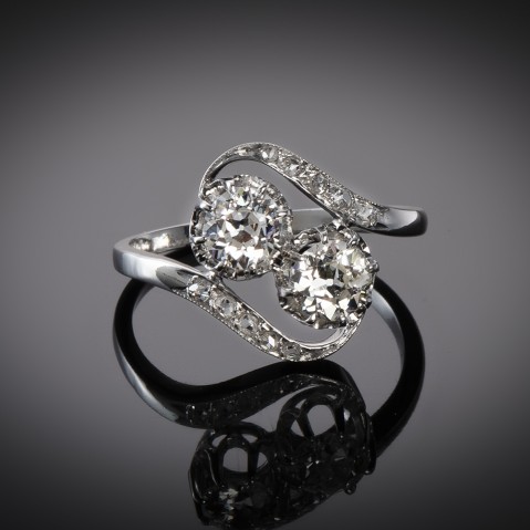 French diamond ring circa 1920