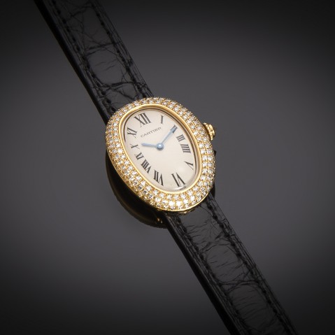 Cartier Baignoire diamond