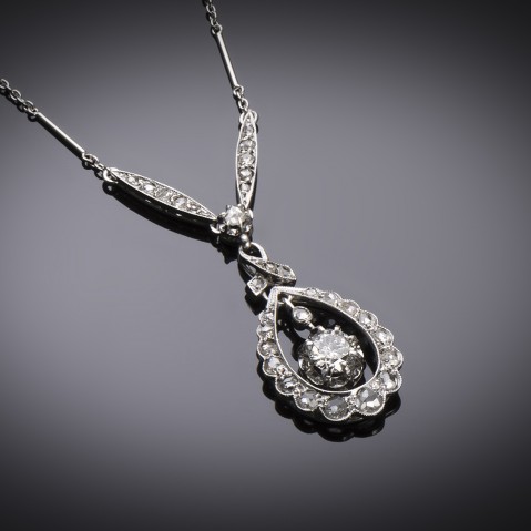 Art Deco diamond necklace