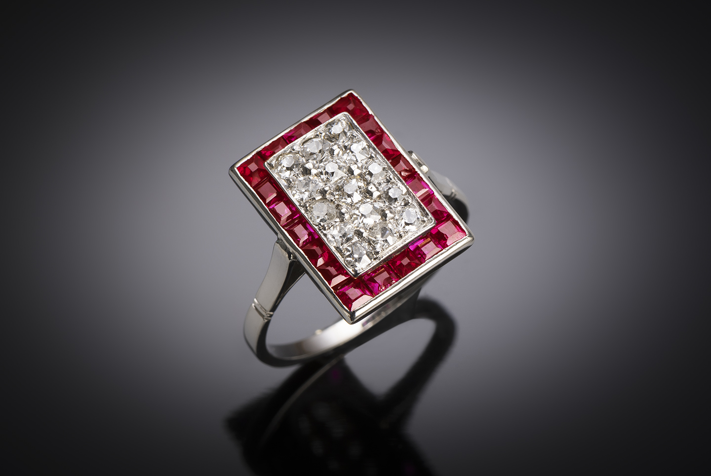 French Art deco diamond ring-1