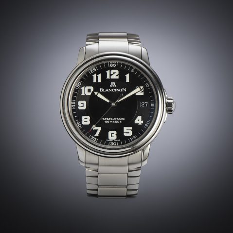 Blancpain Léman Ultra Slim 38 mm watch with box and brand revision