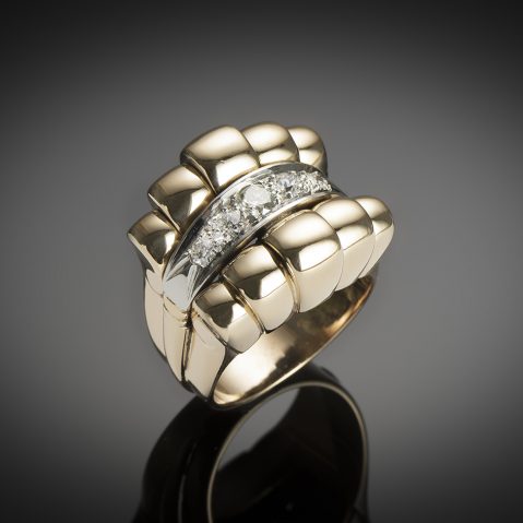 Diamond ring circa 1940 – 1950