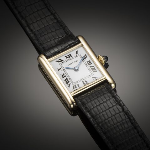Cartier Tank lady gold vintage watch – Revision February 2022