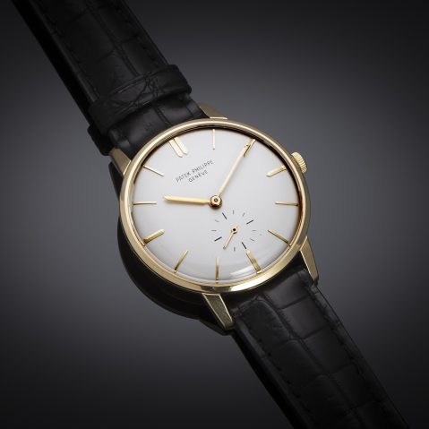 Patek Philippe Calatrava gold watch circa 1960 – Service April 2022