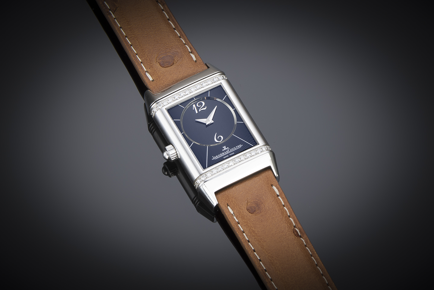 Jaeger LeCoultre Reverso Duoface diamond watch-1