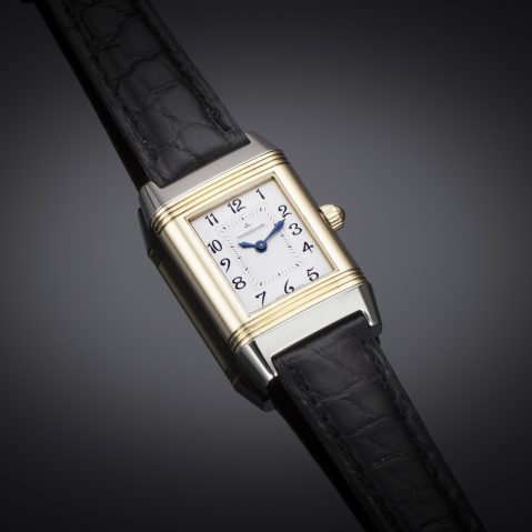 Jaeger-LeCoultre Reverso duetto gold and steel watch