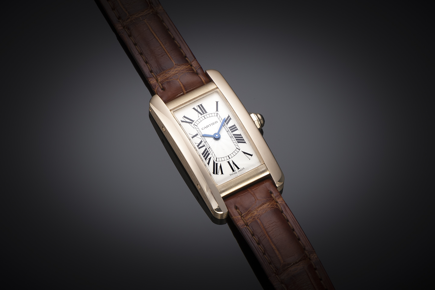 Cartier Tank Americaine pink gold watch – Full set – June 2020 model-1