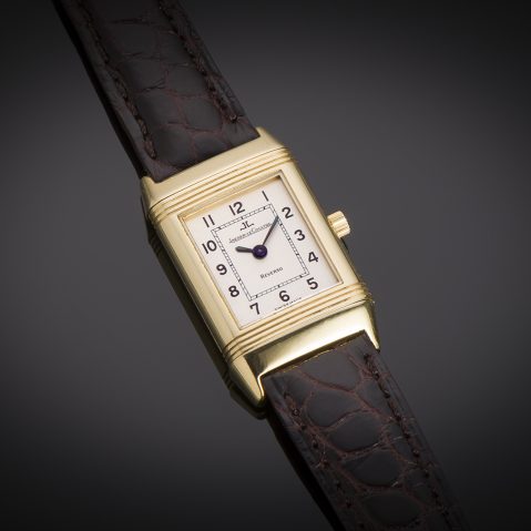 Jaeger LeCoultre Reverso lady gold watch