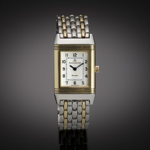 Jaeger-LeCoultre Reverso lady gold and steel watch