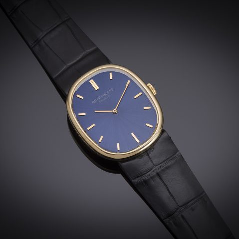 Patek Philippe Ellipse gold watch