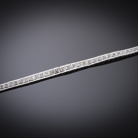 Art deco diamond bracelet