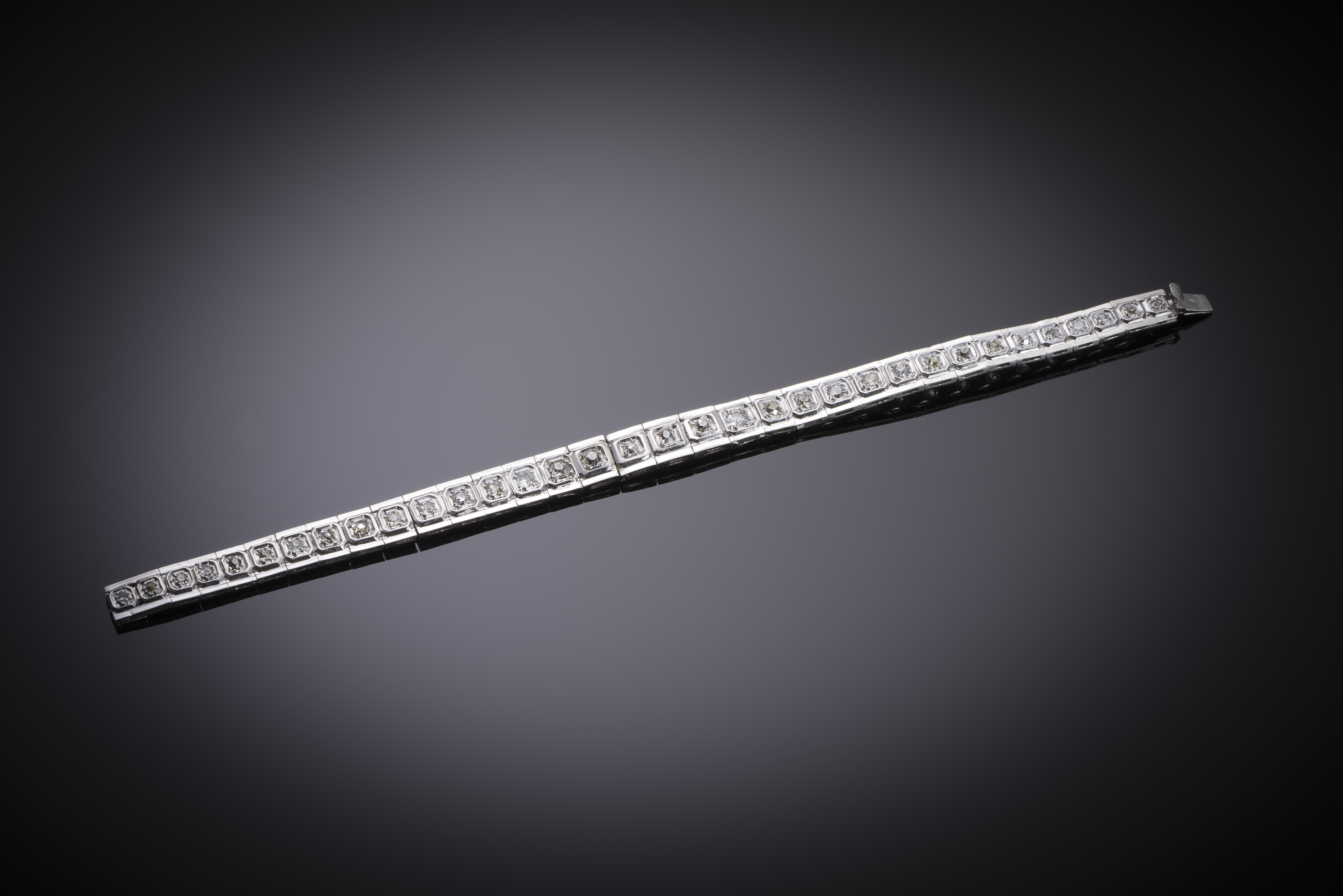 Art deco diamond bracelet-1