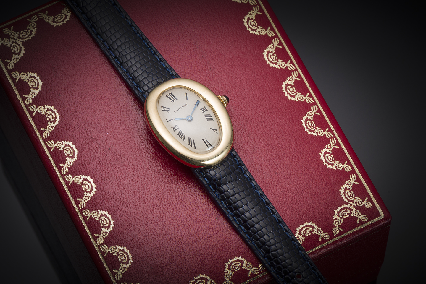 Cartier Baignoire gold watch – Service March 2023-1