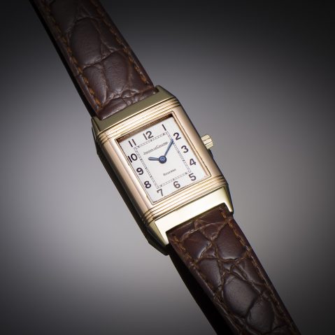 Jaeger-LeCoultre Reverso lady gold watch