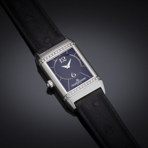 Jaeger LeCoultre Reverso Duetto diamond watch