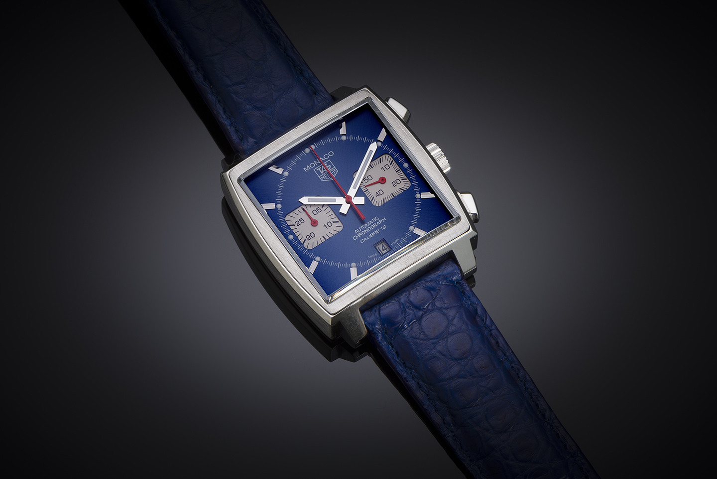 Tag Heuer Monaco watch (with brand box and revision January 2023)-1