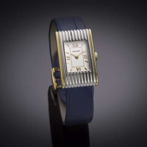 Boucheron Reflet gold and steel watch