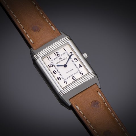 Jaeger-LeCoultre Reverso classic watch (full set: original papers, box) with service May 2023