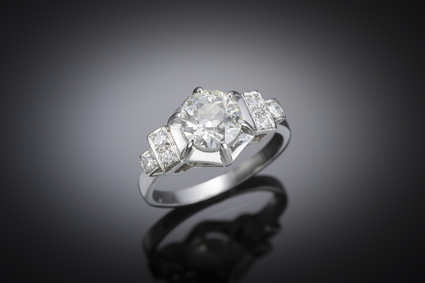 Art Deco diamond ring-1