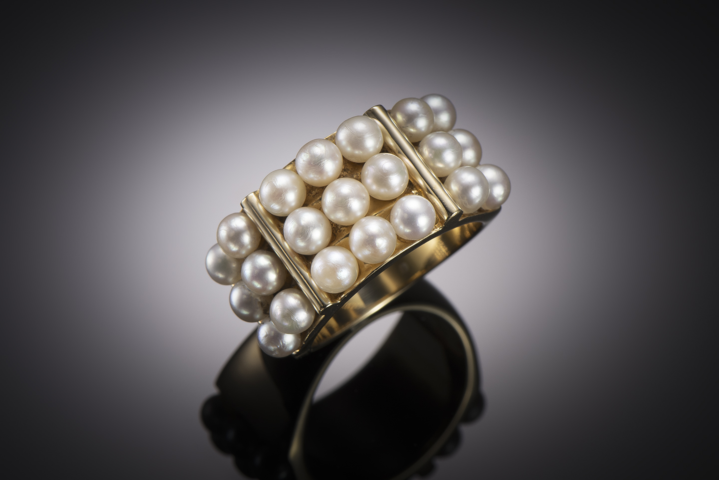 Poiray pearl ring-1