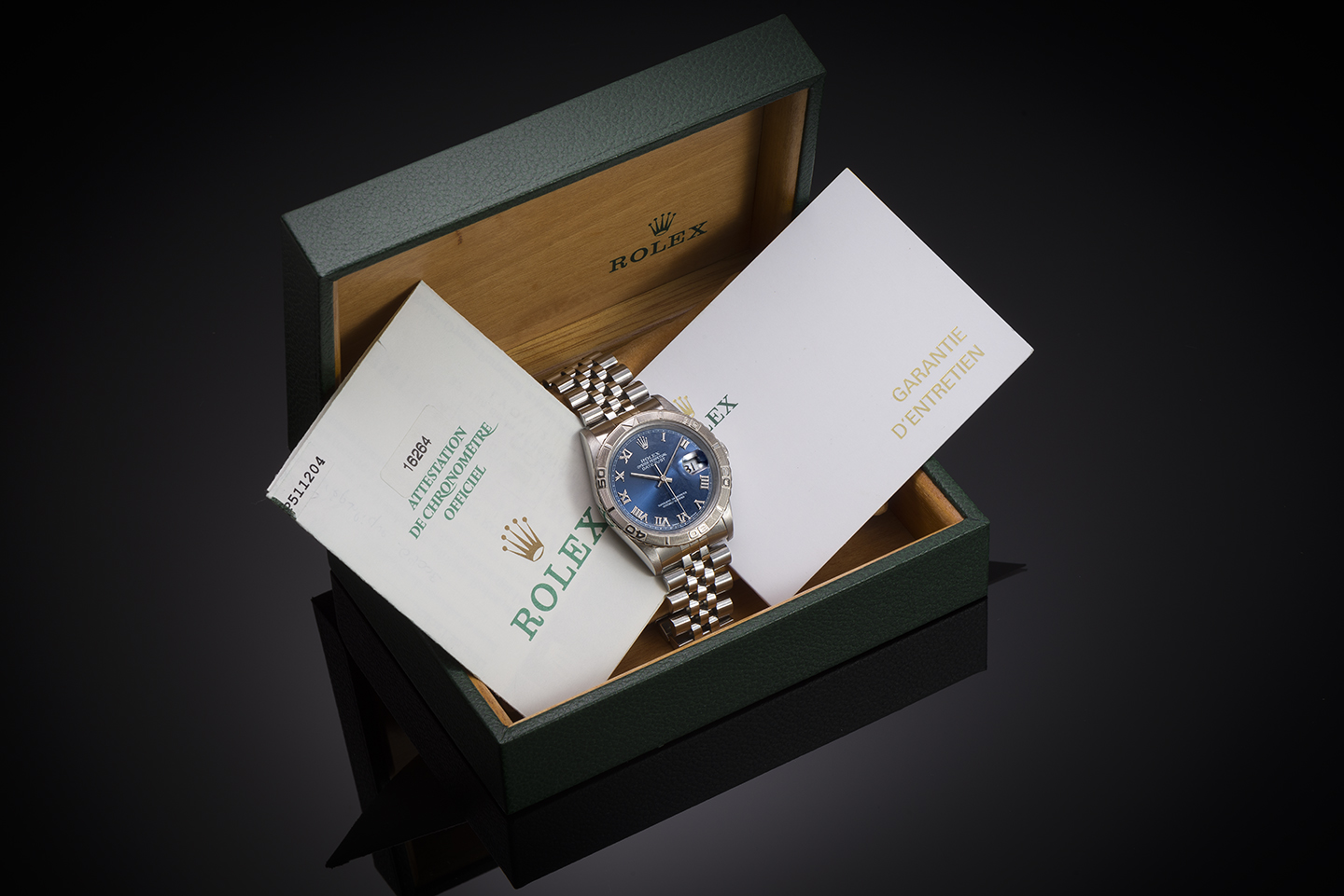 Rolex Datejust Turn-O-Graph Date steel and gold watch (full set: certificate of origin, box, revisions, etc.)-1