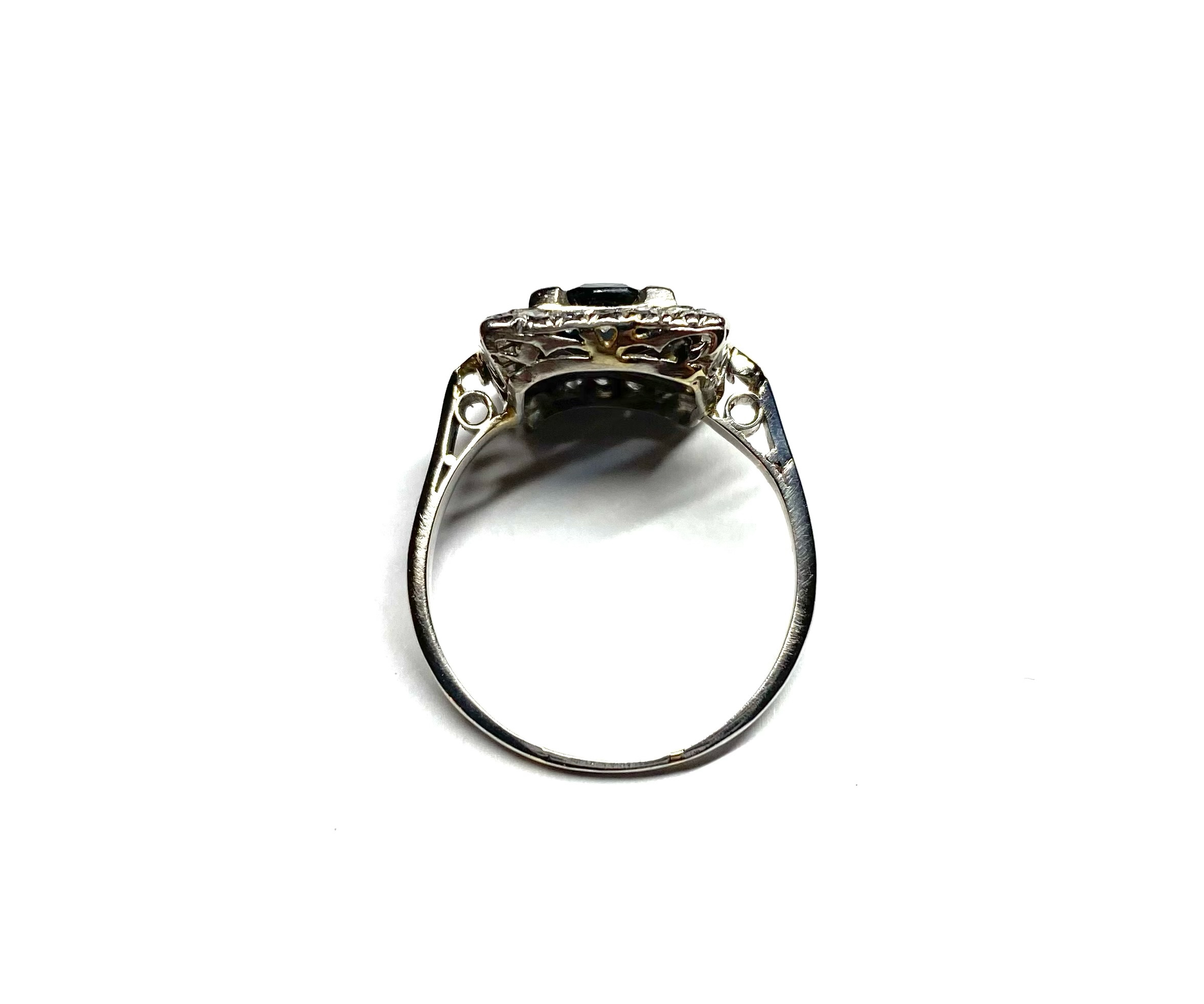 French sapphire and diamond ring-2