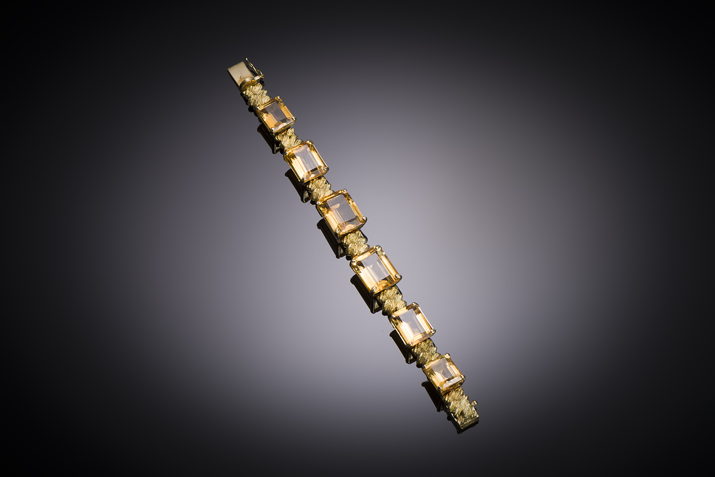 Vintage citrine bracelet (approximately 30 carats)-1