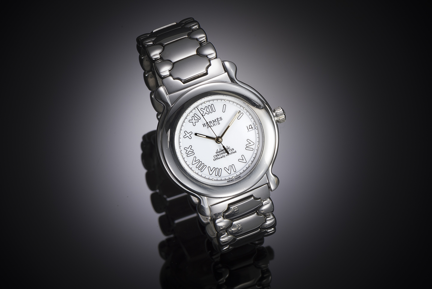 Automatic Hermès watch – Serviced January 2024-1