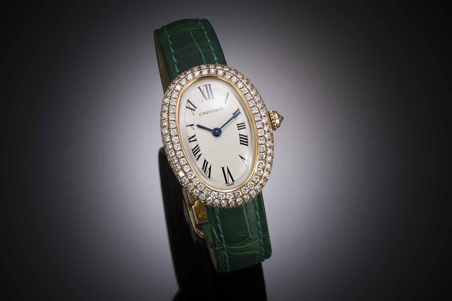 Cartier Baignoire diamond watch-1