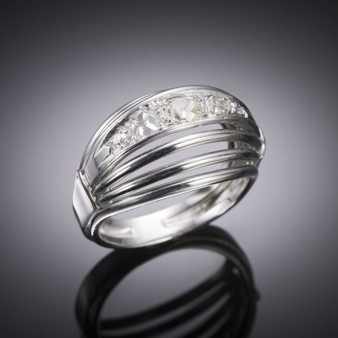 French vintage diamond ring (1 carat)