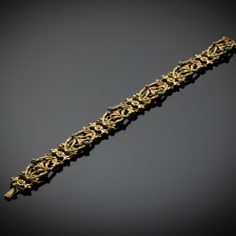 Bracelet Art nouveau (vers 1900)