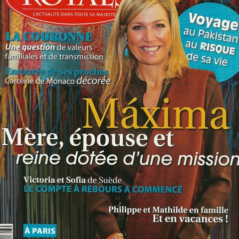 Retrouvez-nous dans le magazine Royals du mois d’avril 2016