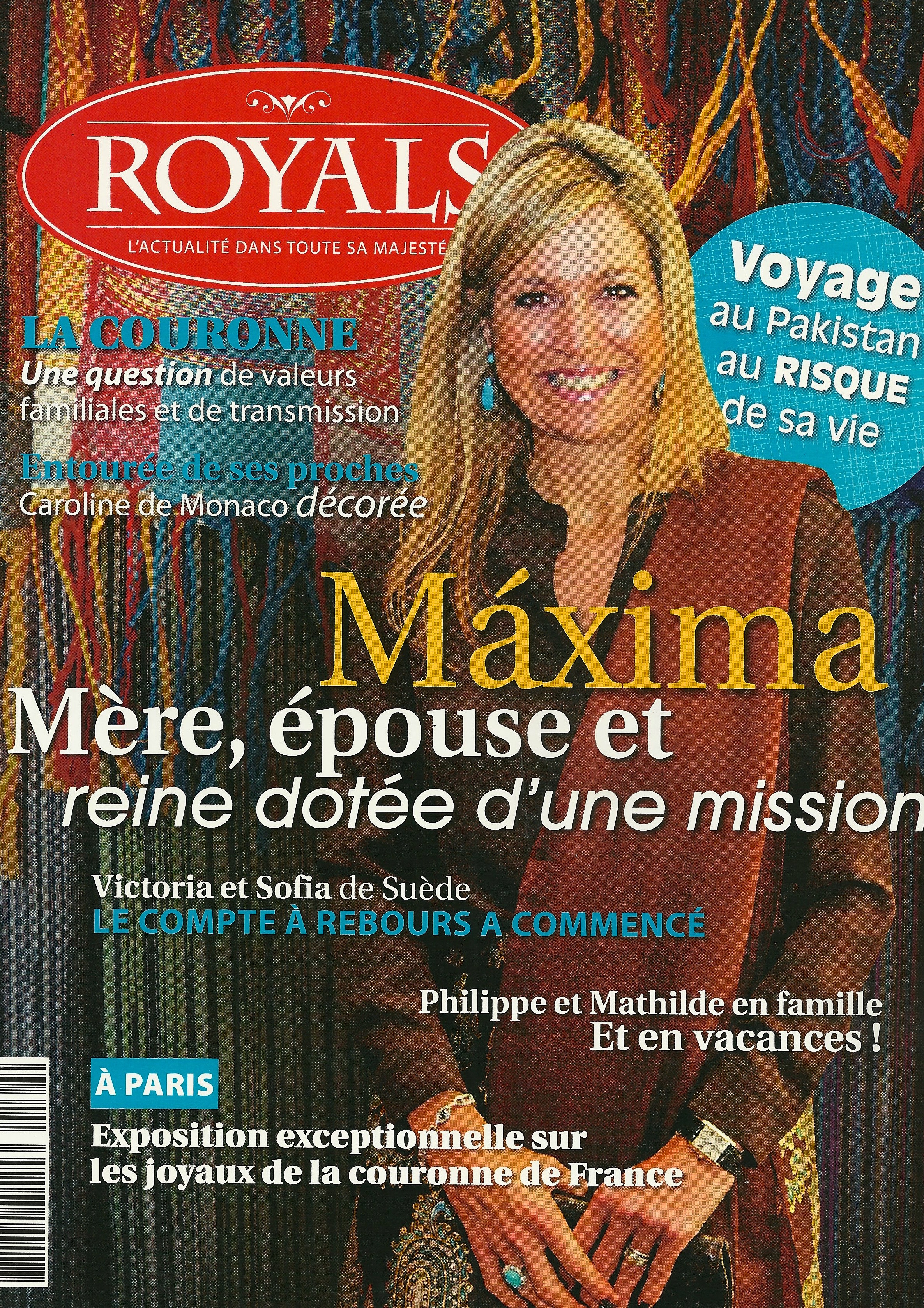 Retrouvez-nous dans le magazine Royals du mois d’avril 2016