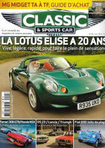 Classic & Sports Car juin 2016 Couverture