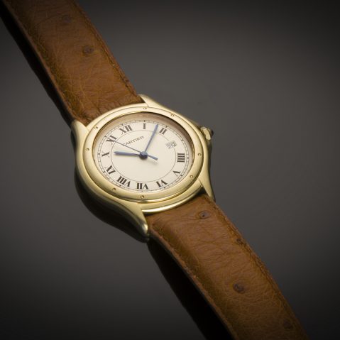 Montre Cartier or
