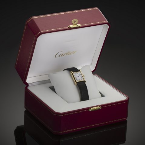 Montre Cartier Tank Louis Cartier or