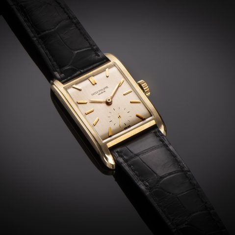 Montre Patek Philippe de 1951 or (avec extrait des registres)