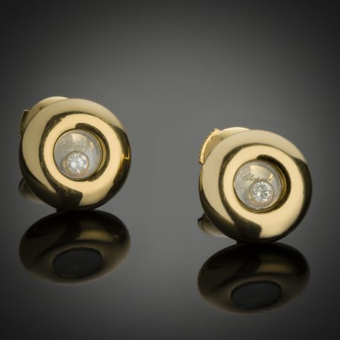 Boucles d’oreilles Chopard diamants